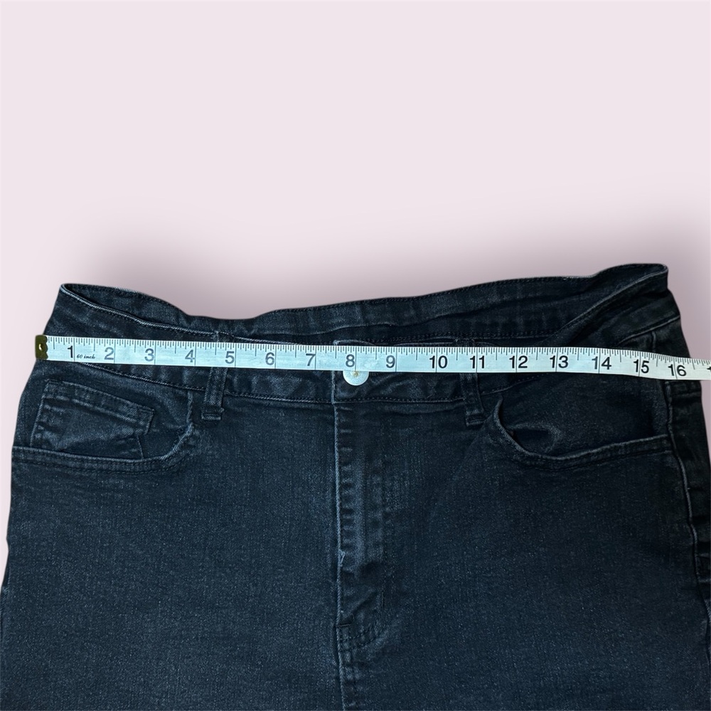 Shein Black Skinny Jeans Women’s Size‎ 14 High Rise - Picture 4 of 5